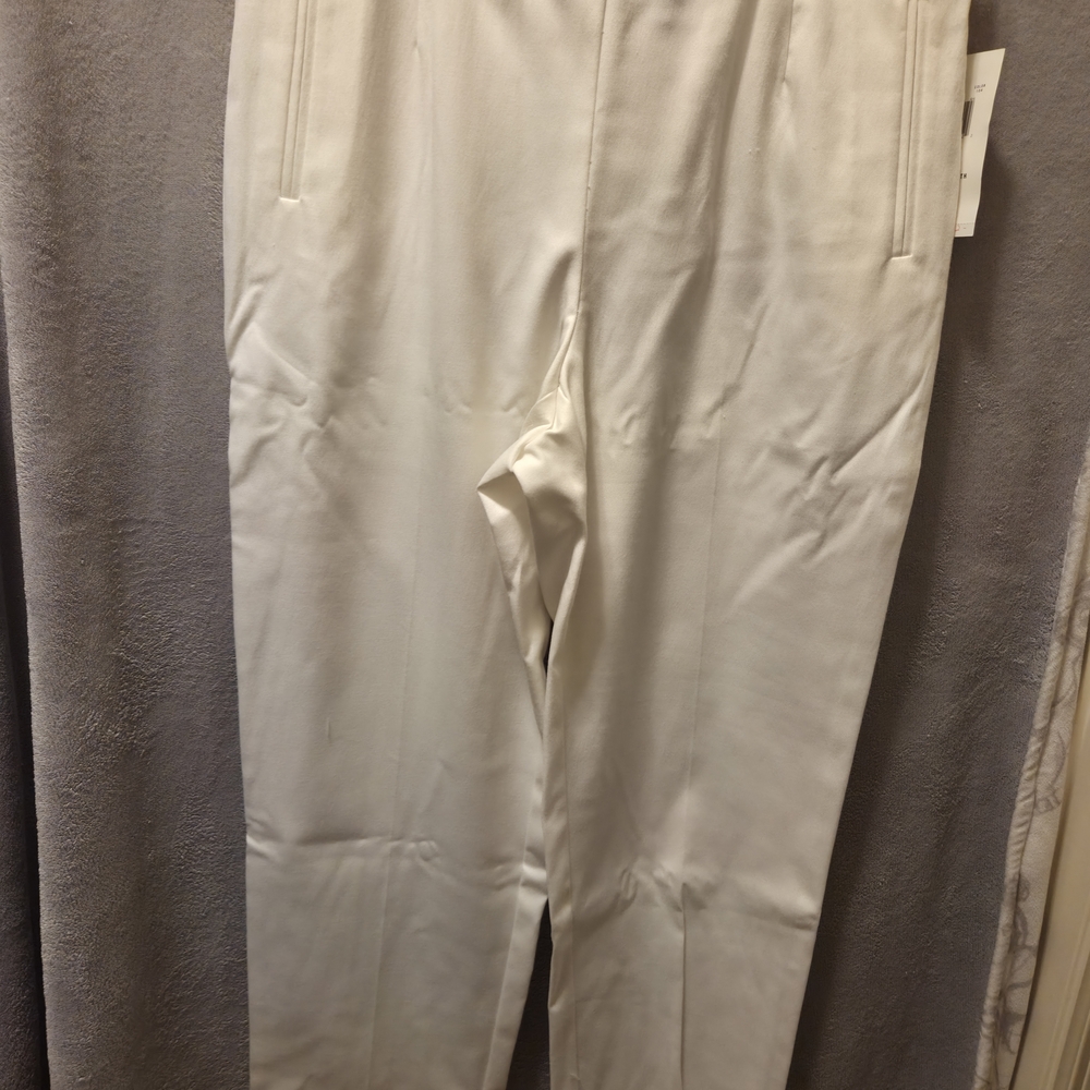 Essentials Elegant White Pants